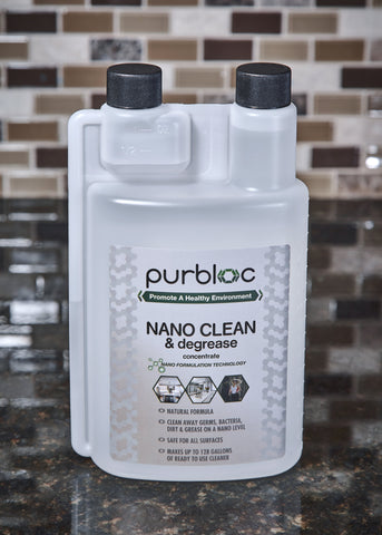 NANO CLEAN & degrease (Quart Concentrate)
